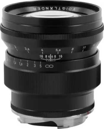 Objektiv fotografik Voigtlander Nokton Leica M 75mm f/1.5, prime, i zi