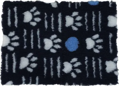 Tapet izolues për qen Trixie Insulating Mat Paws, 50x70 cm, antirrëshqitës, blu - 1