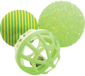 Set lodrash për mace Zolux, 3 elemente, 4cm