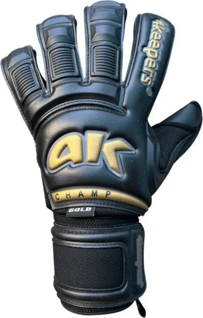 Doreza portieri 4keepers Champ Gold VI RF2G, Giga Grip, madhësia 10, e zezë - 2