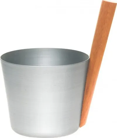 Kovë saune Rento Design, alumin, 5L, gri natyrale - 3