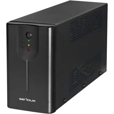 UPS Serioux Line Interactive 1500LI, 1500VA 900W, ekran LED, i zi - 1