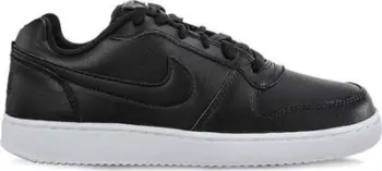 Atlete Nike Ebernon Low W AQ1779-001, lëkurë, taban gome, të zeza