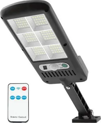 Llambë muri diellore LTC LXLL1, sensor lëvizjeje, sensor errësire, e zezë