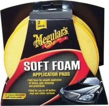 Jastëk lustërimi Meguiar's X3070EU, 100 mm, për detaje, portokalli