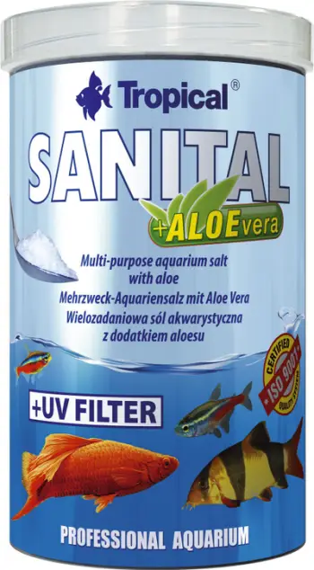 Lëng për akuarium Tropical Sanital Aloevera, 100ml/20g