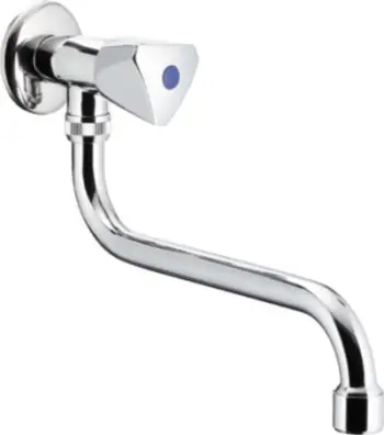 Rubinet lavamani muror, grykë 200 mm, kartrixh qeramik, krom