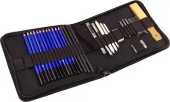 Set veglash mekanike Gaierptone, 266 copë, me kuti të fortë plastike, gri