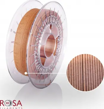 Filament 3D ROSA 3D BioWOOD ROSA-2944, 1.75mm, 500g, ngjyrë druri