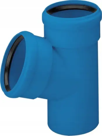 Tee kanalizimi Magnaplast Ultra dB 110, 67°, plastik