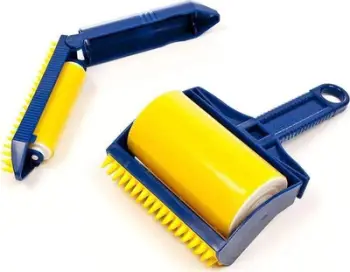 Set rrote pastrimi Sticky Buddy, për rroba dhe mobilie, i ripërdorshëm, blu verdhë