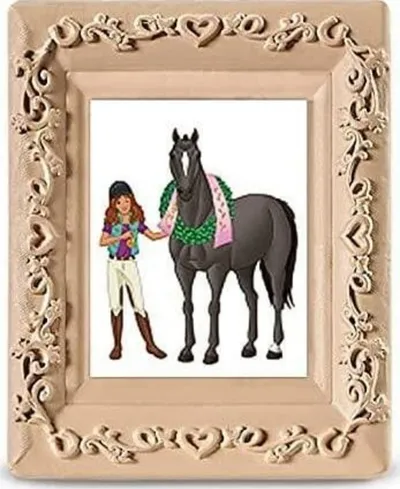 Set lodrash Schleich Horse Club Tournament Accessories, figure dekoruese, aksesorë turneu, shumëngjyrësh - 2