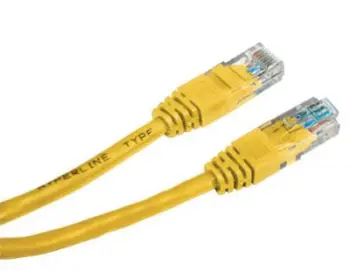 Kabllo rrjeti UTP Cat.5e, 3m, e verdhë