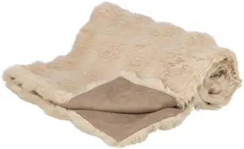 Batanije për qen Trixie Elli, material pelush, dy shtresa, gri
