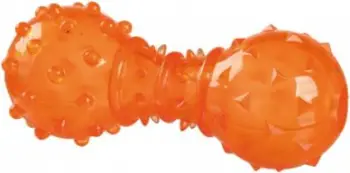 Lodër për qen Trixie Dog Activity Dumbbell, TPR, 12cm, shumengjyrëshe