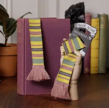 Shenjues libri Book Scarf Bookmark Pastels, dizajn shall, ngjyra pastel