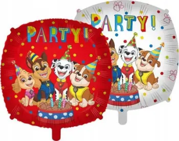 Balonë foli Godan PAW Patrol Party, 46cm, shumëngjyrëshe