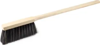 Furçë druri për larje veture, 60 cm, fije plastike dy shtresa, ngjyrë natyrale