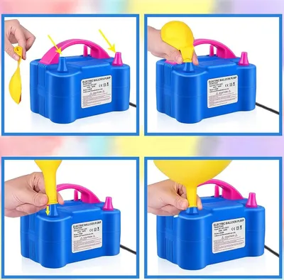 Pompë elektrike për balona ATL AG997A, 600W, 230V, blu - 4