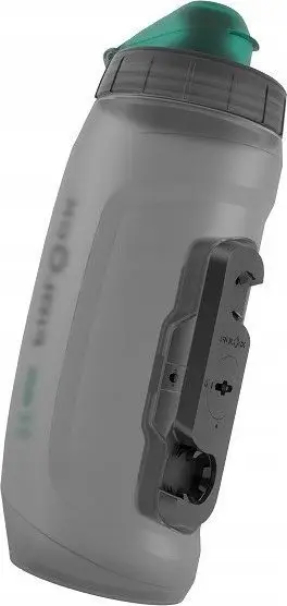 Shishe uji biçiklete Fidlock Twist Bottle, 590ml, me connector, e zezë jeshile