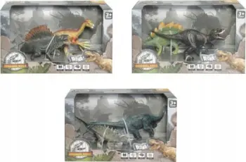 Set lodrash dinosaur MIX, 2 figura, për fëmijë 3+