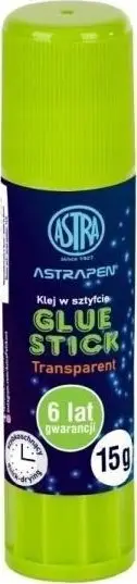 Ngjitës stik ASTRA Astrapen, transparent, 15g, 20 copë