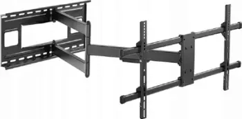 Mbajtëse murale TV Equip 650327, 43"-80", krah i gjatë, e zezë