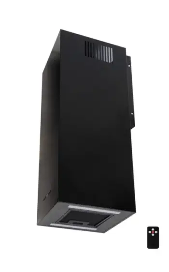 Aspirator kuzhine Maan Ponza W830, muror, 30cm, i zi