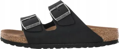 Sandale Birkenstock Arizona BS 1019057, unisex, me 2 rripa, të zeza - 2