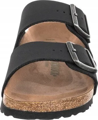Sandale Birkenstock Arizona BS 1019057, unisex, me 2 rripa, të zeza - 4
