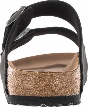 Sandale Birkenstock Arizona BS 1019057, unisex, me 2 rripa, të zeza - 5