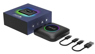Adapter CarPlay Android Auto Carlinkit Tbox Ambient RGB, Android 13, 4GB 64GB, i zi - 8