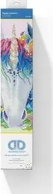 Set pikturimi me diamante DIAMOND DOTZ Mystical Unicorn, kanavacë me ngjitës, shumëngjyrësh