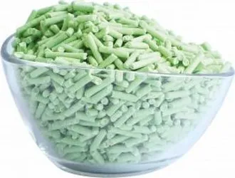 Rërë higjienike për mace Kit Cat SoyaClump Green Tea, sojë natyrale, 7L, jeshile - 3