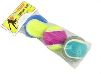 Top tenisi Tiger, set 3 copë, ngjyra të përziera