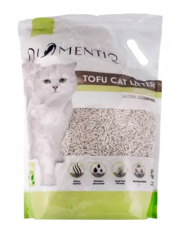 Rërë higjienike për mace Diamentiq Clumping Tofu Matcha, 4kg, e biodegradueshme