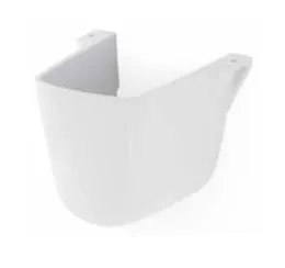 Gjysmë piedestal Cersanit Mito Red TK001-003, qeramik, i bardhë - 1