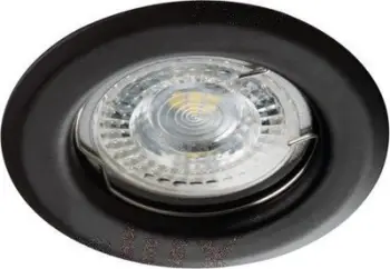 Spot dritë Alor Dso-B, 83mm, 12V AC, i zi mat