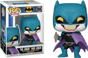 Figurë koleksionuese Funko Pop Batman Warzone The War Joker, 9.5cm, shumëngjyrëshe