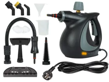 Pastrues me avull BLOW PURE STEAM, portativ, depozitë 0.3L, i bardhë