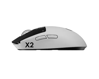 Maus Logitech Lightspeed PRO X2 SUPERSTRIKE, i bardhë/zi - 2