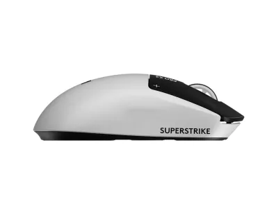 Maus Logitech Lightspeed PRO X2 SUPERSTRIKE, i bardhë/zi - 3