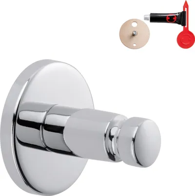 Grep ngjitës Tesa SMOOZ 40318, 37mm, krom me shkëlqim, 1 copë - 2