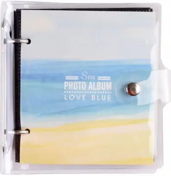 Album fotografish Love Instant për Fujifilm Instax Mini, 100 foto, dizajn plazhi