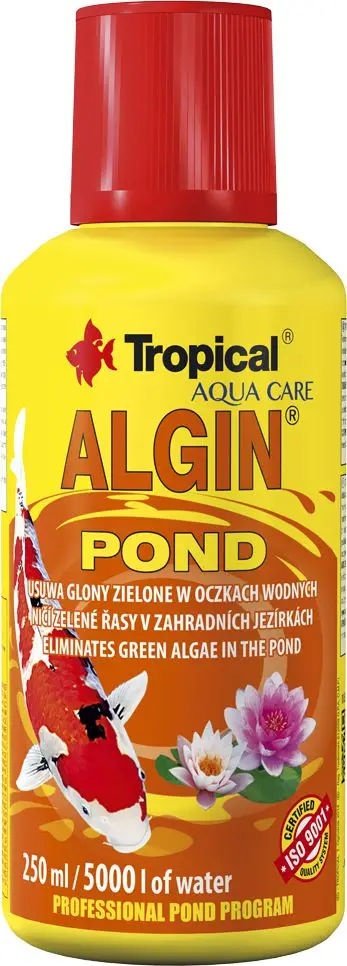 Preparat kundër algave Tropical Algin Pond, për pellgje dekorative, 250 ml