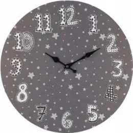 Orë muri Home Styling Collection, 33 cm, për fëmijë, shumëngjyrëshe