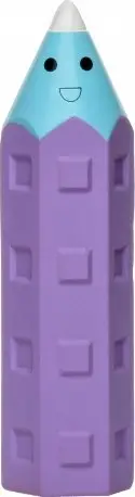 Lodër për qen SQUEAKY PENCIL, lateks, për racat e vogla, shumëngjyrëshe