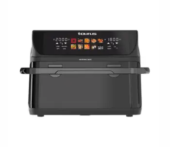 Fritezë me ajër Taurus Air Fry Grill 360 XL 973004000, panel me prekje, programe automatike, e zezë