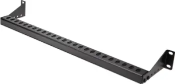 Shufër kabllosh rack StarTech.com 12S-CABLE-LACING-BAR, 1U, për rafte 19", e zezë