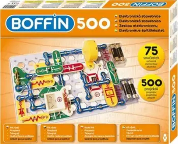 Set edukativ elektronik Boffin I 500, 500 projekte, 75 komponentë, shumëngjyrësh